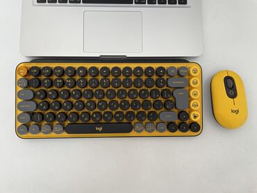 ноутбуки бу бишкек: Механическая клавиатура и мышь Logi Pop Keys & Mouse Отдельно