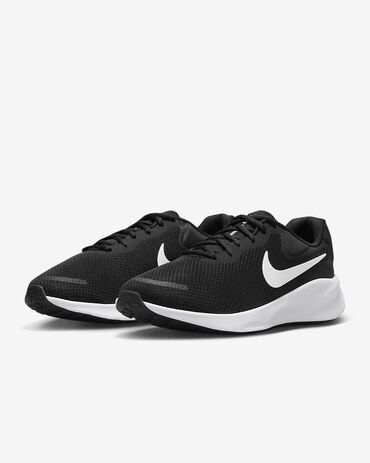 новая мужская обувь: Мужские кроссовки, 42.5, Nike, Новый, цвет - Черный, Самовывоз