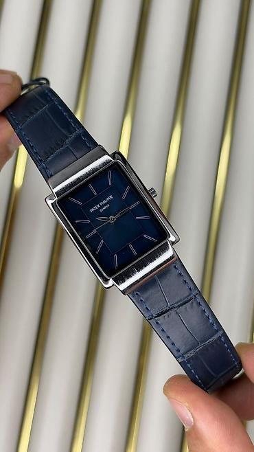 saat baki: Patek Philippe kvadrat formalı qol saatı - Korpus: düzbucaqlı dizayn — 5