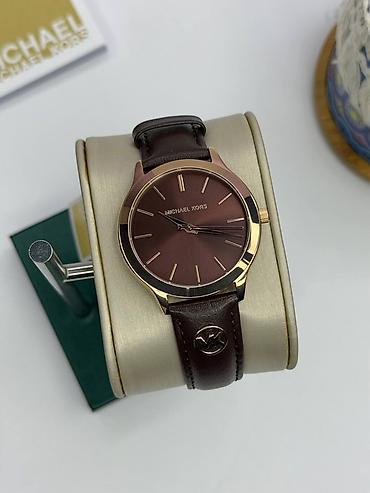 baki saat: Michael Kors klassik qol saatı - Korpus: parlaq qızılı tonlu — 2