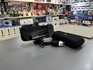 playstation 4 прокат: Портативная игровая консоль Valve Steam Deck LCD 64gb Состояние бу