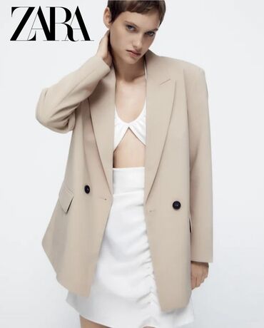 kurtka m l: Плащ Zara, S (EU 36), M (EU 38), L (EU 40), цвет - Бежевый