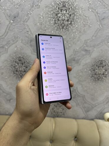 Samsung: Samsung Galaxy Fold 4, 256 GB, rəng - Qara, Barmaq izi, Face ID, Sensor — 5