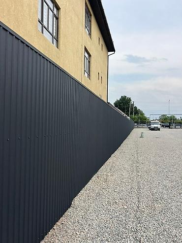 Металлические заборы: ВСЕ ФОТО РАБОТ НАШИ!!! Устанавливаем Заборы из профнастила — 2