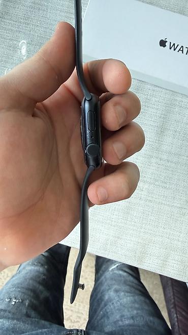 apple vach: Apple watch (SE 44mm) space gray Ideal veziyyetde 100% pil Karobkasi — 1