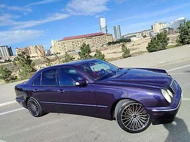 bmw m3 e92: Mercedes-Benz E-Class (W210) sedan Xarici - Tünd bənövşəyi rəngli — 10