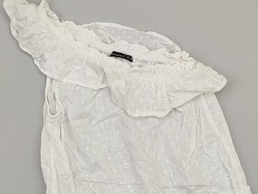 białe bluzki vintage: Bluzka Damska, Atmosphere, S, stan - Zadowalający