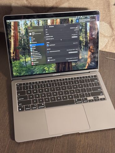 продаю макбук: Ноутбук, Apple, 8 ГБ ОЭТ, Apple M1, Колдонулган