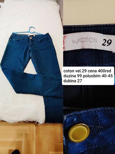 Ostale pantalone: Ženske pantalone – više modela i mera: 1) ONLY farmerke - Veličina — 7