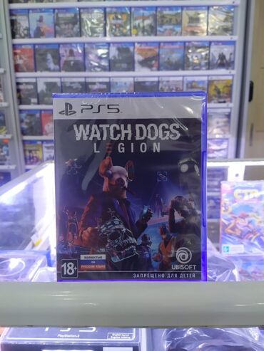 PS5 (Sony PlayStation 5): Ps5 watch dogs legion rus versiya. tam bağlı upokovkada orginal