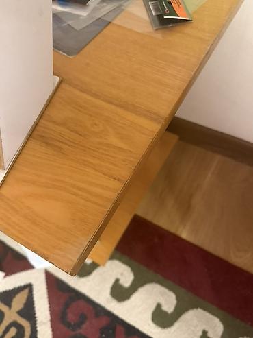 study table: Журнальный/приставной столик из ЛДСП под натуральное дерево — 2