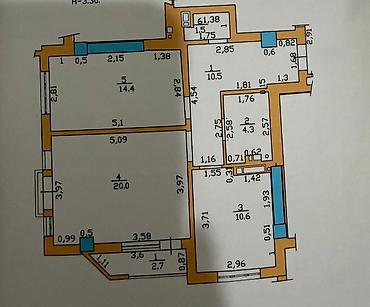 Продажа квартир: 2 комнаты, 63 м² — 12