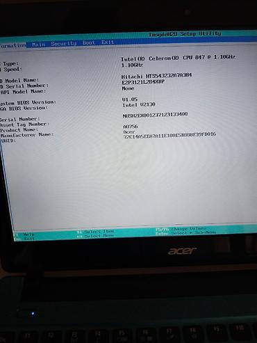 Acer: Acer Aspire One Q1VZC / 320 GB HDD / 4GB rama / Punjac Prodajem Acer — 11
