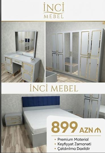 termo mebel: İkinəfərlik çarpayı, Termo, Dolab, 2 tumba, Azərbaycan, Yeni — 1