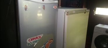 продать бу холодильник: Б/у Холодильник Orvica, цвет - Серый