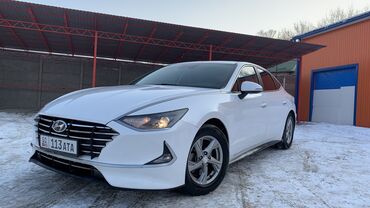 спринтер в аварийном состоянии: Hyundai Sonata: 2019 г., 2 л, Автомат, Газ, Седан