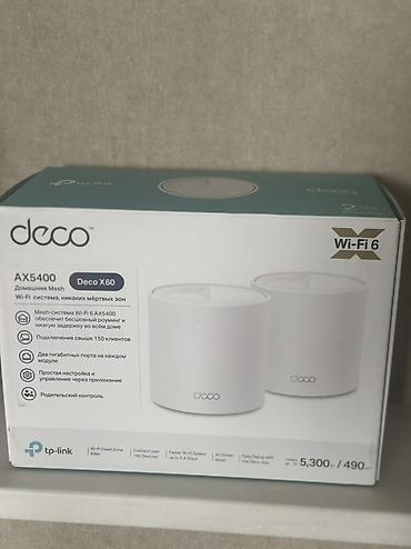 deco роутер: TP-Link Deco X60 (AX5400) — домашняя Mesh Wi‑Fi 6 система для большого — 1