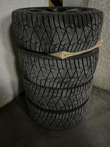 Шины и диски: Колеса в сборе 225 / 45 / R 17, Зимняя шипованная, Б/у, Комплект, Литые — 5