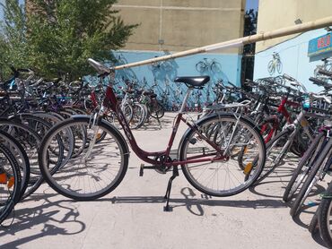 Şəhər velosipedləri: İşlənmiş Şəhər velosipedi 28", sürətlərin sayı: 21, Rayonlara çatdırılma, Ödənişli çatdırılma, Pulsuz çatdırılma — 7