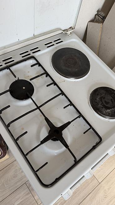 Электрические плиты: Продаю Газоэлектрическую плиту Beko 5 конфорок, с электродуховкой — 2