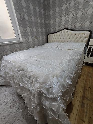 stul örtükləri: Yataq üçün Yeni Qaşlı rəng - Ağ Yataq örtüyü, Ünvandan götürmə — 1