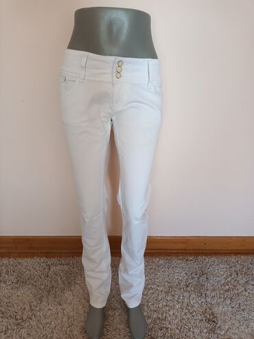 pepco ženske pantalone: Bele pantalone,vel.31