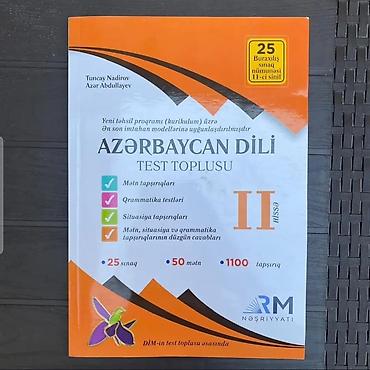 Спорт и хобби: Məhsul: “Azərbaycan Dili – Test Toplusu” (II hissə) RM II hissə — 1