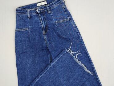 jeansy damskie z wysokim stanem plus size: Jeansy damskie, rozmiar XS