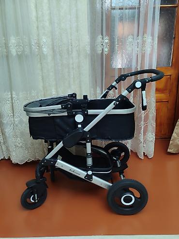 maxi cosi: Uşaq arabası – Babacoo markası, 3 təkərli ön dönər blok və iri arxa — 5