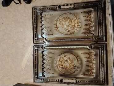 Nərdlər: Taxta nərd dəsti və təsbeh komplekti - Əl işi taxta nərd: Qapaq və — 8