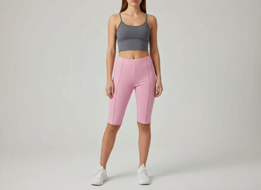 stradivarius legginsy prążkowane: Stradivarius, Legginsy Sportowe damskie, rozmiar M
