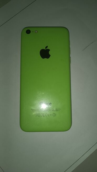 поко тел: IPhone 5c, Б/у, < 16 ГБ, Зеленый, Чехол