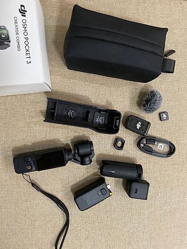 qab yuyan xanim: DJI Osmo Pocket 3 - Creator Combo versiyasıdır. Səliqəli istifadə — 1