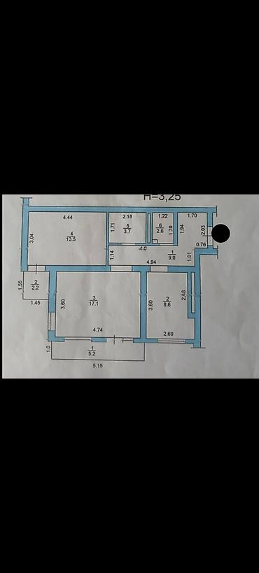 Продажа квартир: 2 комнаты, 60 м², Ала-Арча ТРЦ Элитка, 13 этаж, Свежий ремонт — 9