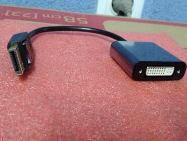 монитор display port: DisplayPort to DVI Cable Adapter Адаптер Конвертер с DisplayPort на