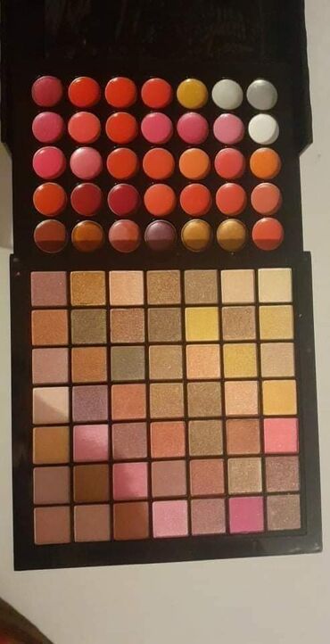 Šminka: Velika paleta 177 boja 98 senki za oci 14 korektora 35 karmina 21 — 7