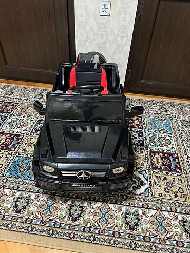 Uşaq dünyası: Uşaq elektrik maşını – Mercedes-Benz G55 AMG stilində - Korpusu: qara — 4