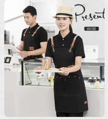 Спецодежда: Стильный фартук 👍 Фабричный качество отличное все расцветки есть at lalafo.kg — 10 Спецодежда: Стильный фартук 👍 Фабричный качество отличное все расцветки есть — 10