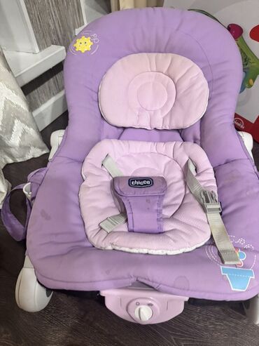 шезлонг чико купить: Детский шезлонг, Качалка, Пластик, цвет - Розовый