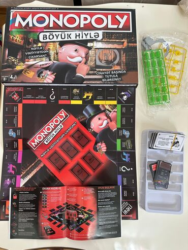 uşaq maqnitofonu: Monopoli boyuk hiyle masa ustu oyun