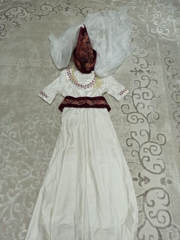 Платья: Бальное платье, Длинная модель, цвет - Бежевый, 4XL (EU 48), В наличии