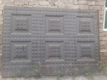 hamam qapi: Железо Дворовые ворота, Откатные, 3 м, Механические, цвет - Серый