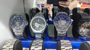 casıo saat: Yeni, Qol saatı, Rolex, rəng - Qara — 3