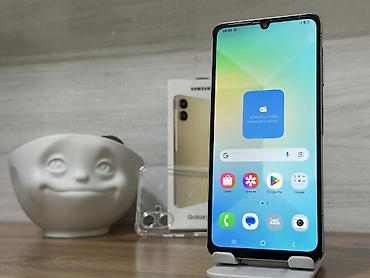 a06: Samsung Galaxy A06, Б/у, 128 ГБ, цвет - Золотой, 2 SIM — 3