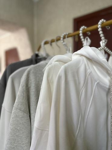 Толстовки, худи: Худи, Оверсайз, Новый, Все размеры — 8