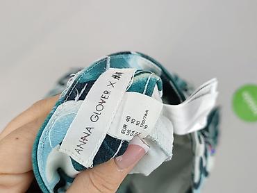 flared jeans biale: H&M, Spodnie materiałowe damskie, rozmiar L — 4