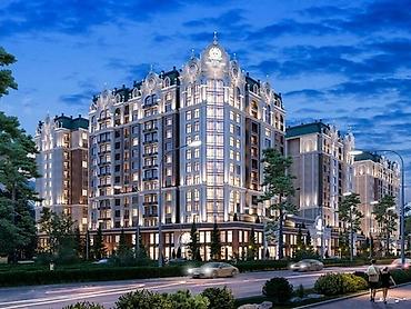 flat osh: ЖК РОЯЛ 54 м2 ПСО СДАН трц Ала-Арча район Все коммуникации — 1