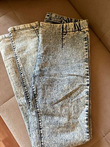 джинсовые юбки на пуговицах: Джинсы Terranova, M (EU 38), цвет - Голубой