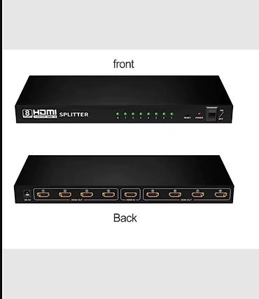 сплитер: HDMI Разветвитель 1×8 (Splitter 1×8) Профессиональный активный — 1