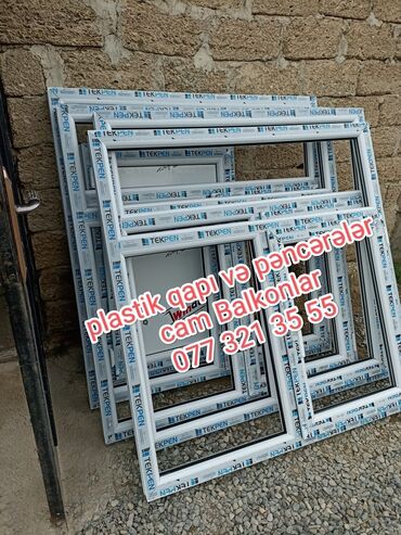 şirin dovşan şəkilləri: PVC qapı və pəncərə sistemləri - Material: PVC profil (üzərində
